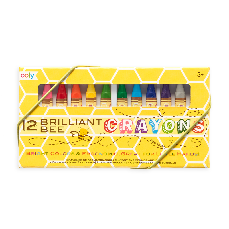 Kredki z Pszczelego Wosku Brilliant Bee 12 szt. – opakowanie produktu